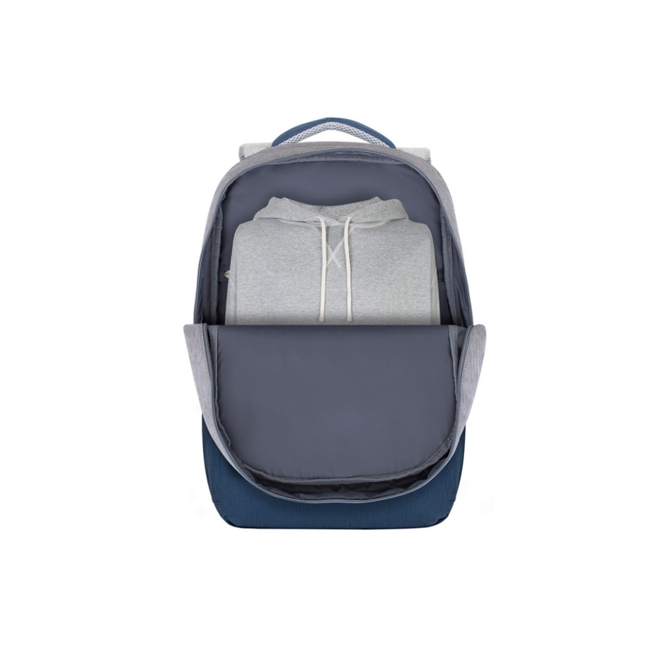 RIVACASE 7567 grey/dark blue рюкзак для ноутбука 17.3" / 6