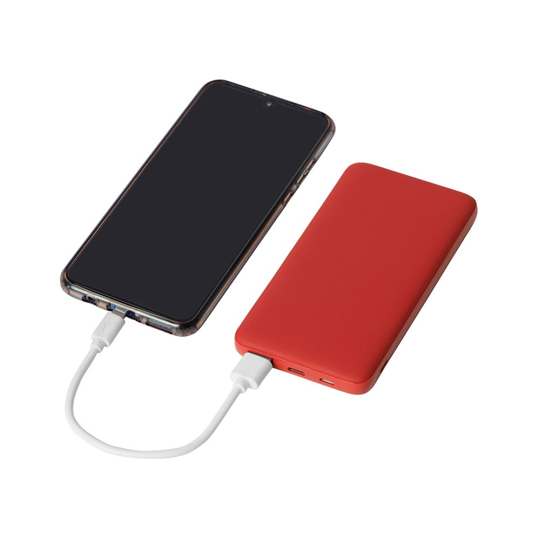 Внешний аккумулятор "Reserve Pro", 10 000 mah, красный