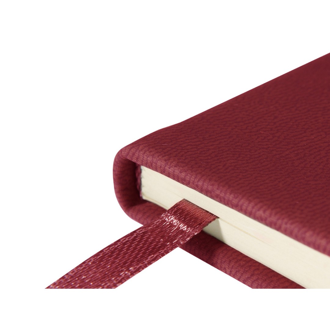 Ежедневник недатированный А5 "Megapolis Velvet New", бордовый