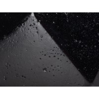 Свеча в декоративном стакане "Geometry", черный