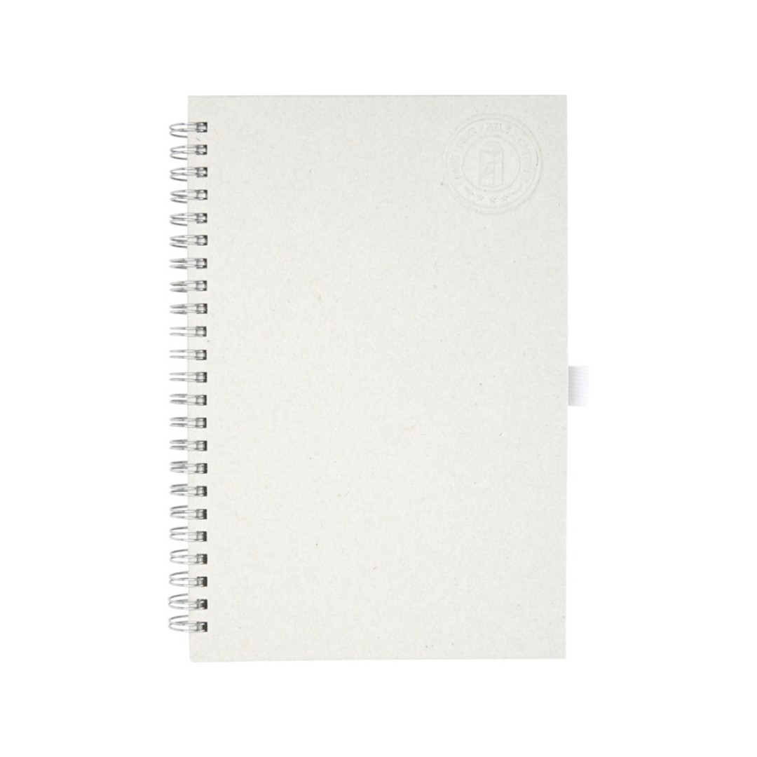 Dairy Dream, блокнот на спирали формата A5 для заметок, белый