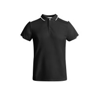 Рубашка-поло "Tamil" мужская, черный/белый