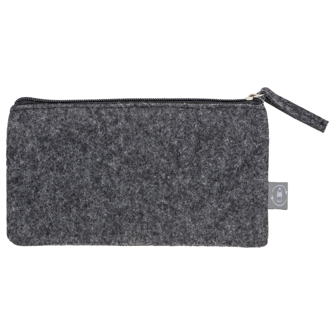 Пенал из RPET-фетра "Felt", серый