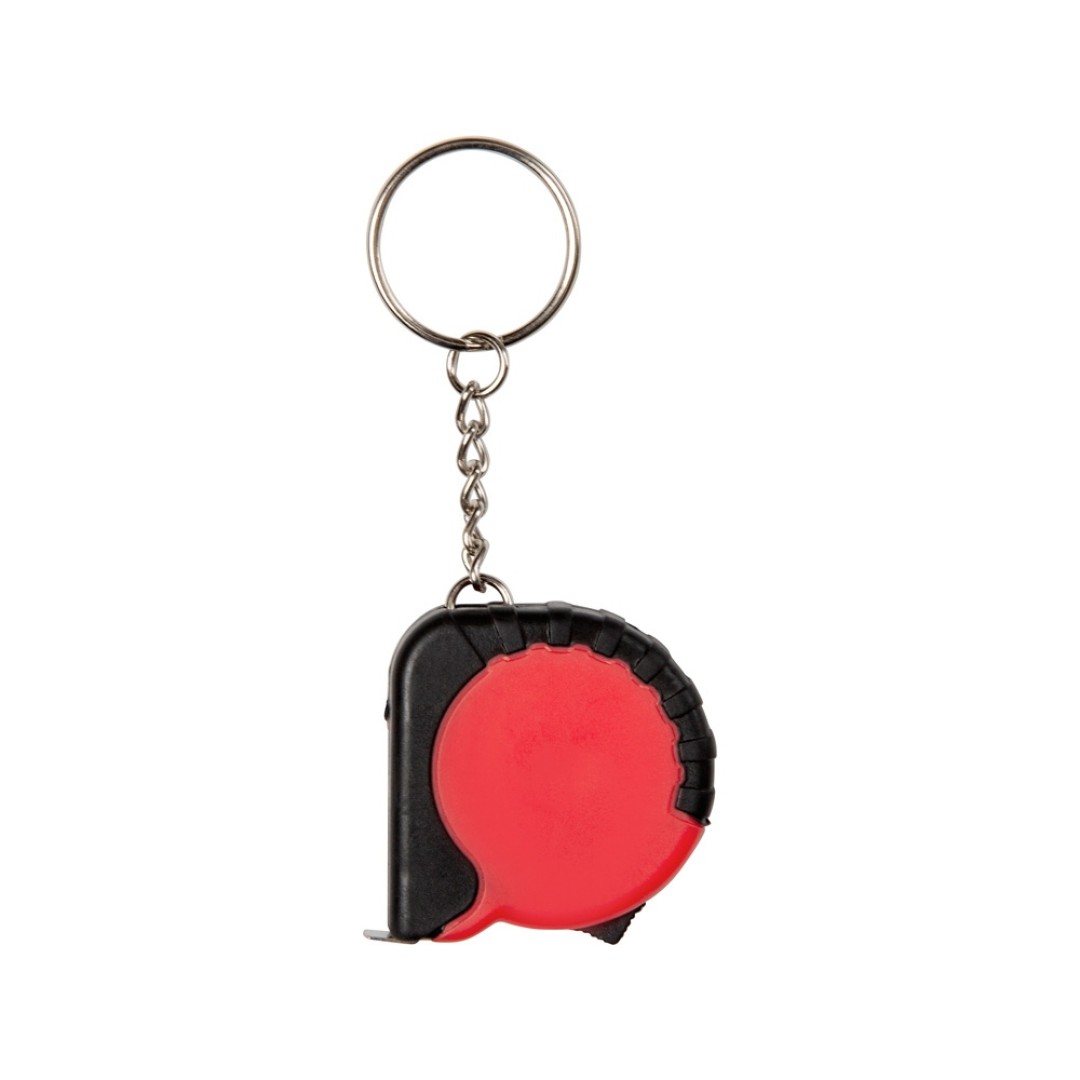 Рулетка-брелок "Habana" 1 м, красный