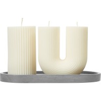 Набор свечей на подставке "Aris"