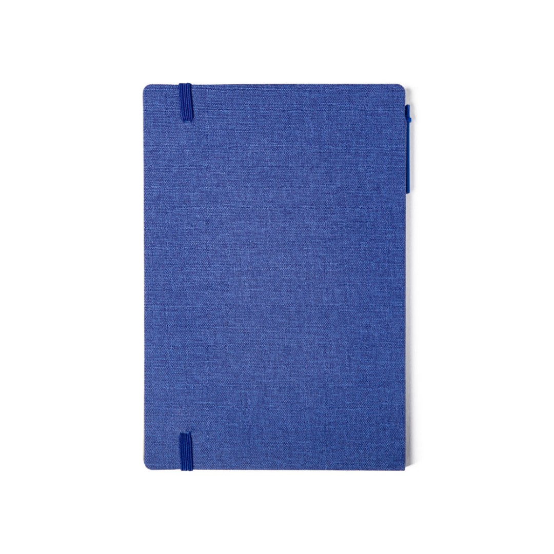 Блокнот с ручкой и набором стикеров А5 "Write and stick", синий