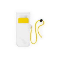 Водонепроницаемый чехол EIDER из ПВХ, прозрачный/желтый