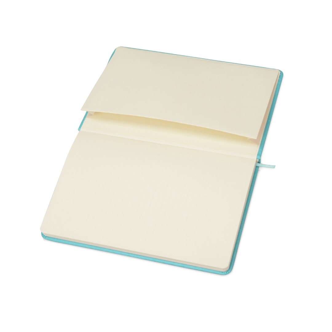 Блокнот А5 "Vision 2.0" ламинированной твердой обложке, голубой
