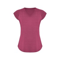 Футболка "Avus" женская, меланжевый фуксия