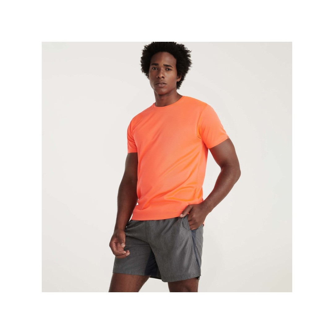 Футболка "Imola" мужская, неоновый оранжевый
