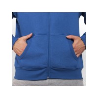 Толстовка на молнии "Montblanc" детская, королевский синий