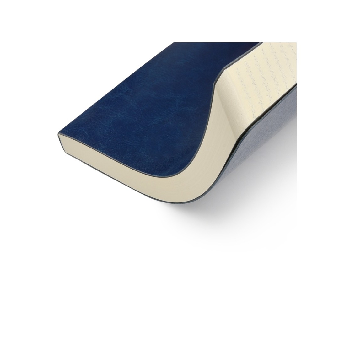 Ежедневник недатированный А5 "Megapolis Nebraska Flex", синий (Р)