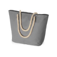 Сумка «Seaside» для шопинга и пляжа с широким дном, серый