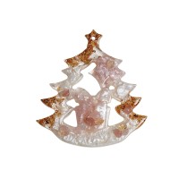 Елочные игрушки (Ель) Розовый кварц