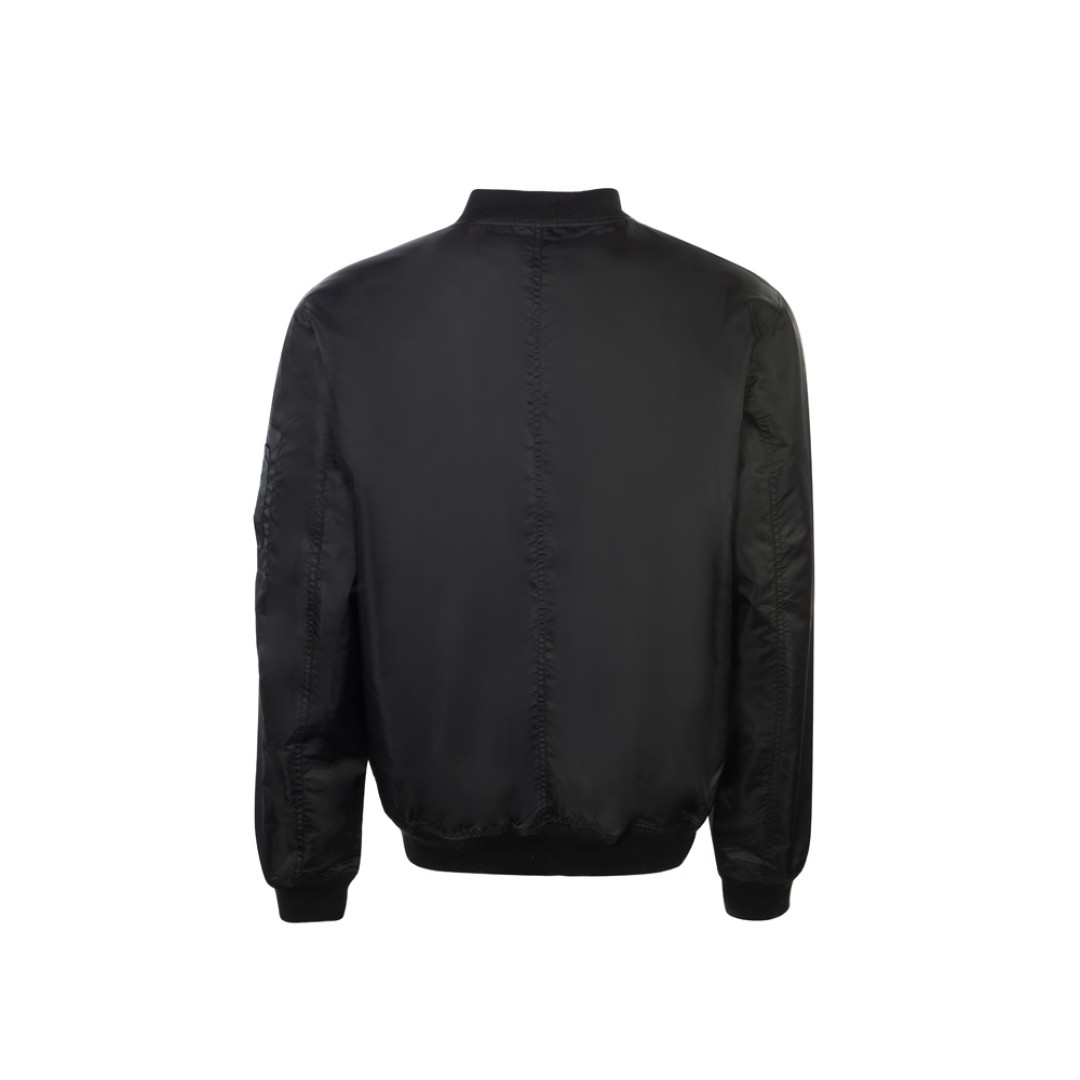 Куртка бомбер «Antwerpen» унисекс, черный