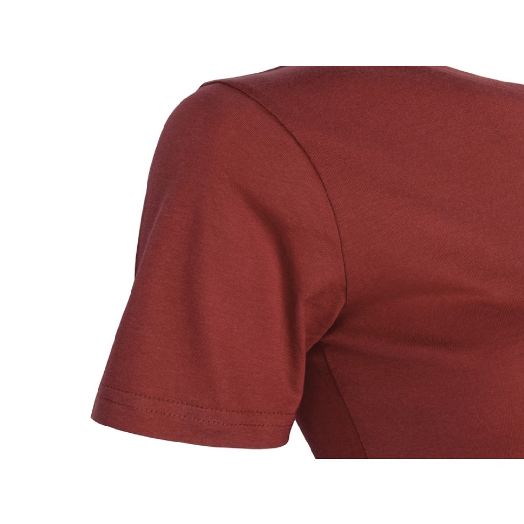 Футболка "Heavy Super Club" женская, бордовый портвейн