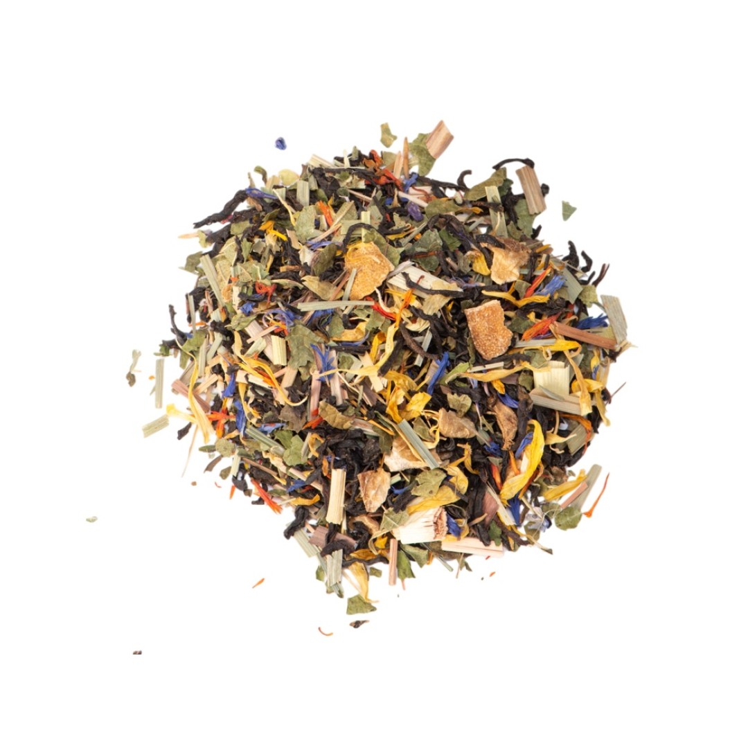 Чай черный, серия "Essence",  банный королевский, стеклянная банка