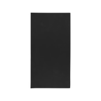 Althea спортивное полотенце 50х100 см - сплошной черный