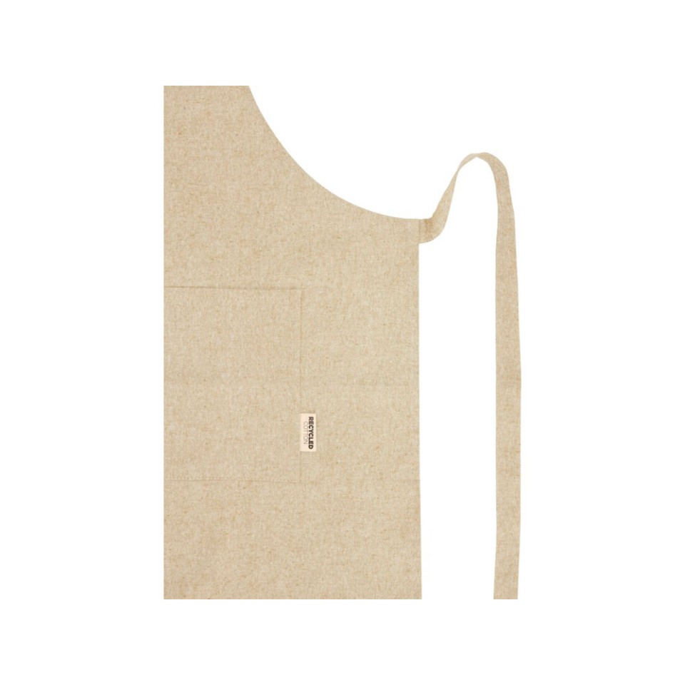 Pheebs 200 g/m2 recycled cotton apron, натуральный
