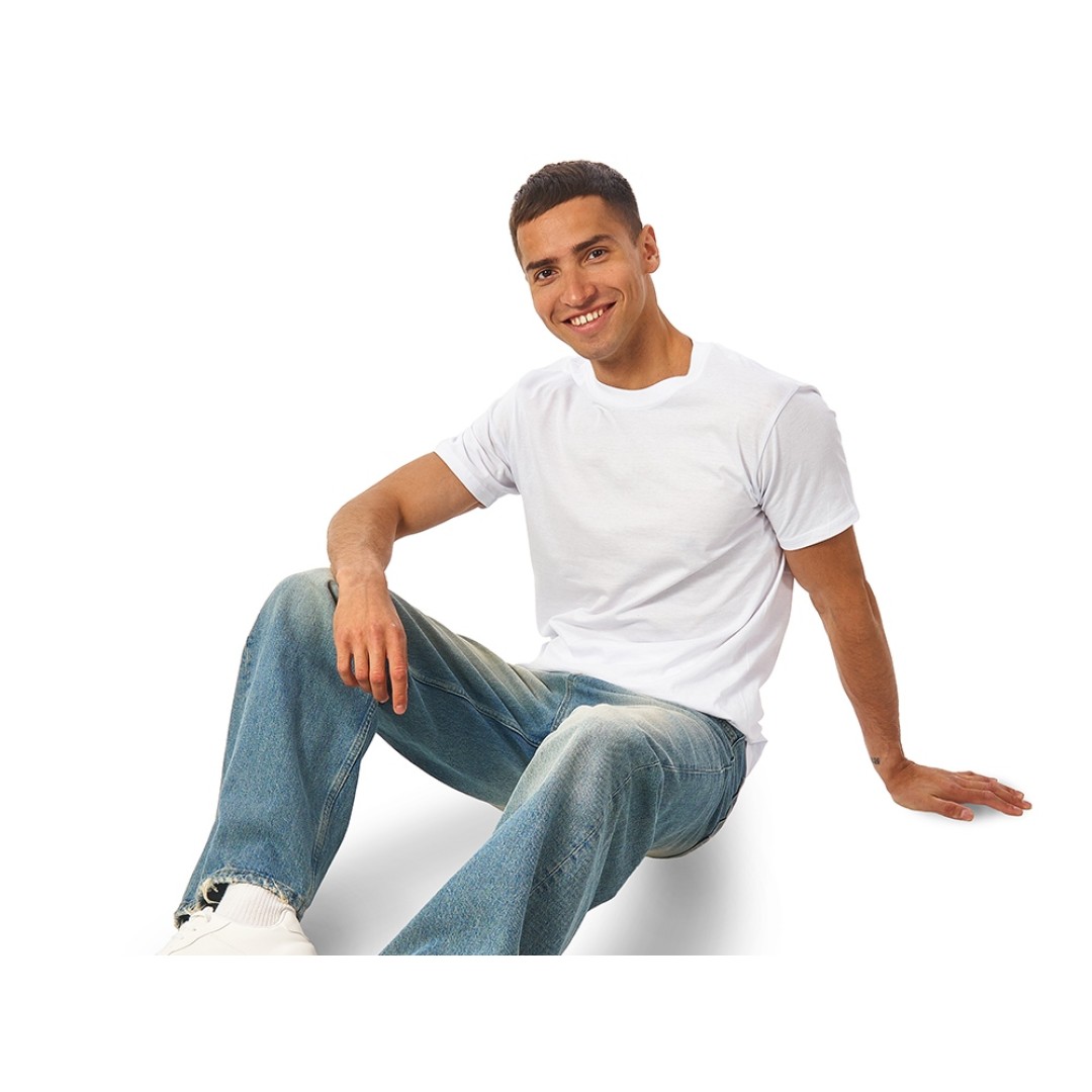 Футболка "Super club" мужская, белый