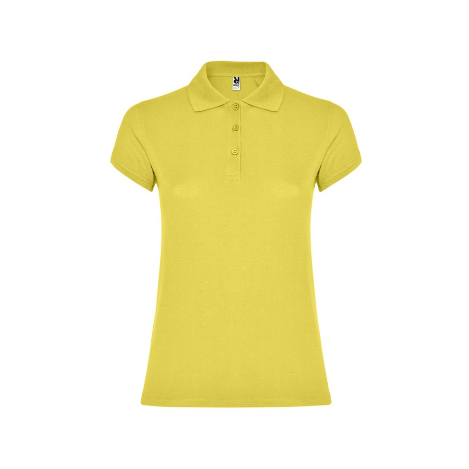 Рубашка-поло "Star" женская, маисовый
