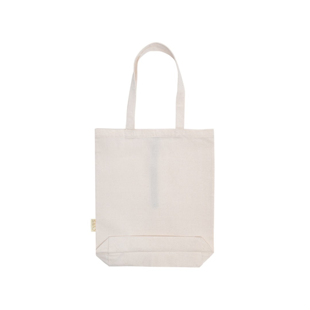 Сумка Fixy из переработанного хлопка с фиксирующей эластичной лентой, натуральный