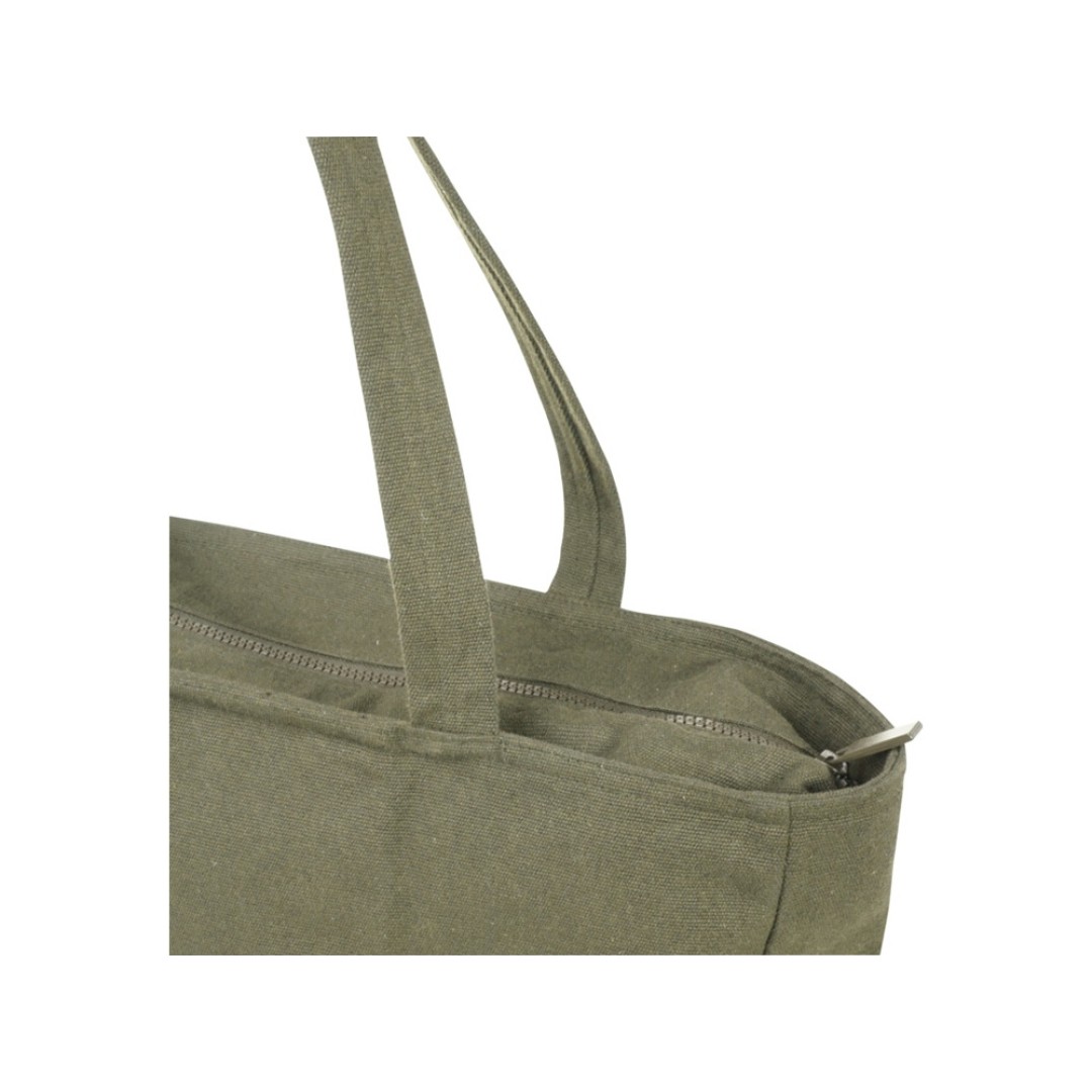 Weekender эко-сумка из переработанного материала Aware™ плотностью 500 г/м2 - Зеленый