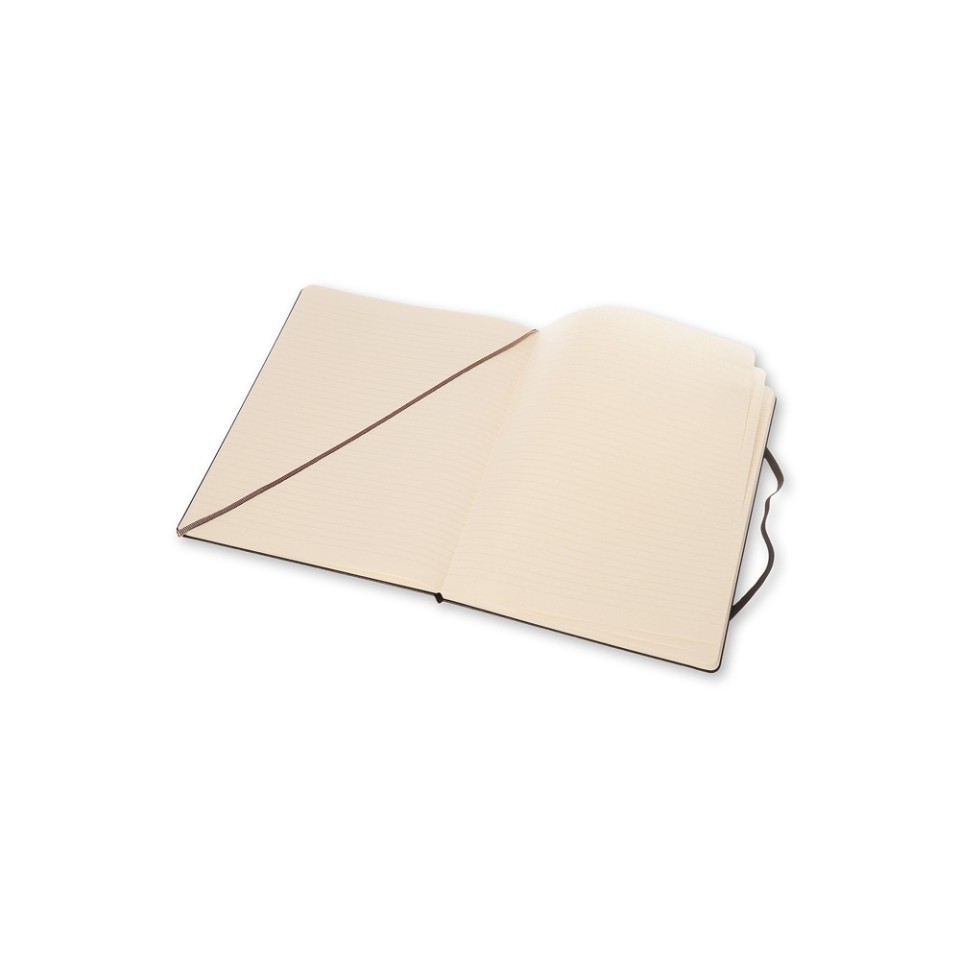 Записная книжка Moleskine Classic (в линейку), Хlarge (19х25 см), черный