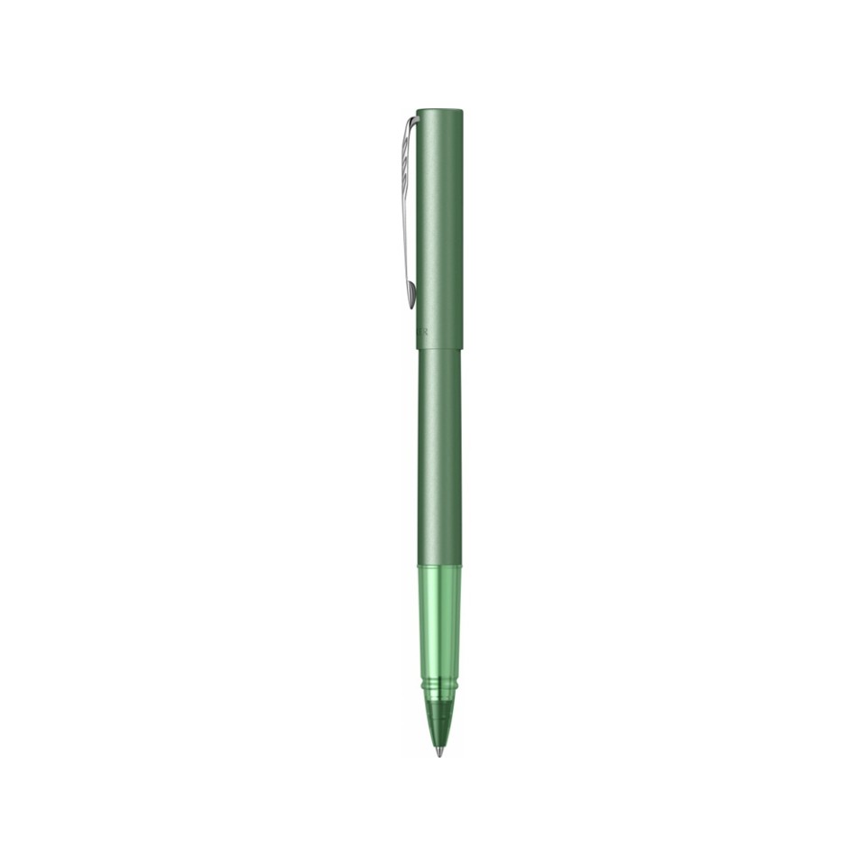 Ручка-роллер Parker Vector XL Green CT, цвет чернил black, стержень: F, в подарочной упаковке.