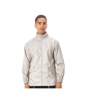 Ветровка "Miami" мужская с чехлом, серебристый