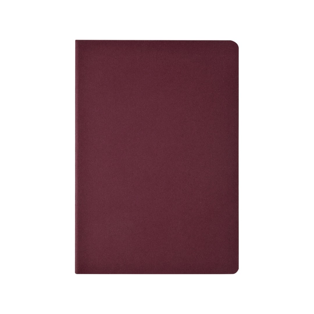 Бизнес-тетрадь А4 "Pragmatic",  40л., клетка, бордовый