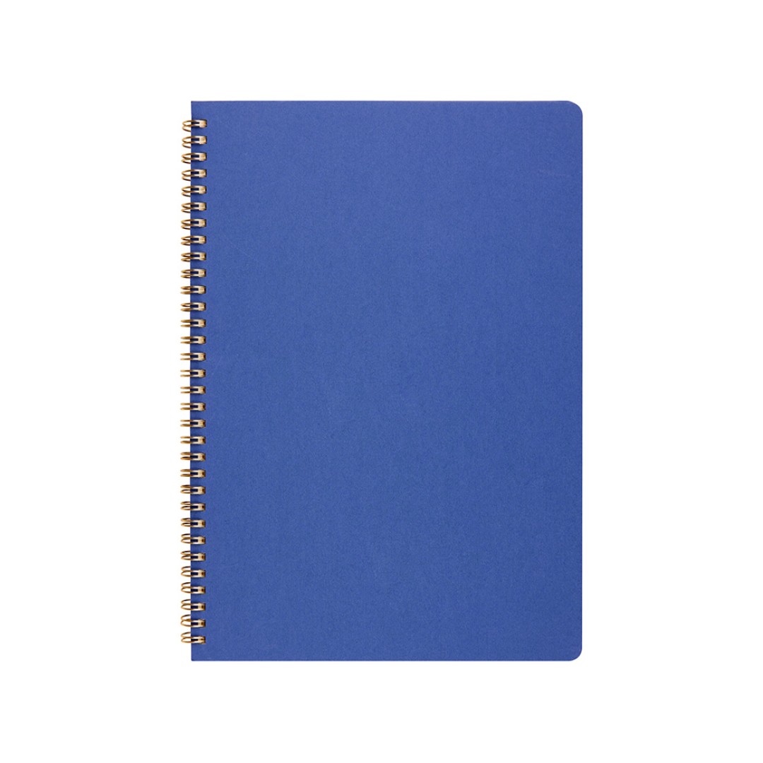 Бизнес тетрадь на гребне А4 "Pragmatic", 100 листов в клетку, синий