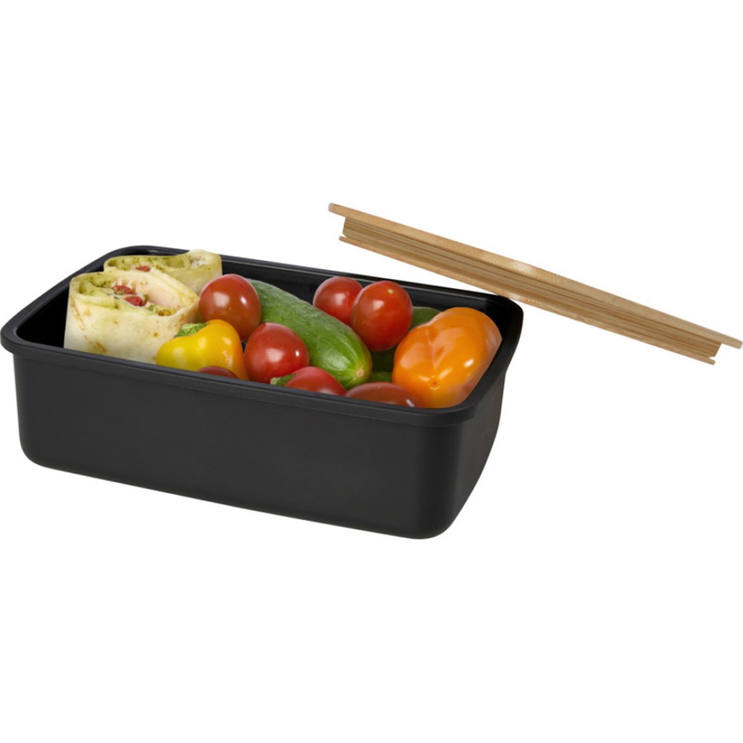 Mangi Ланч-бокс 750 мл - сплошной черный