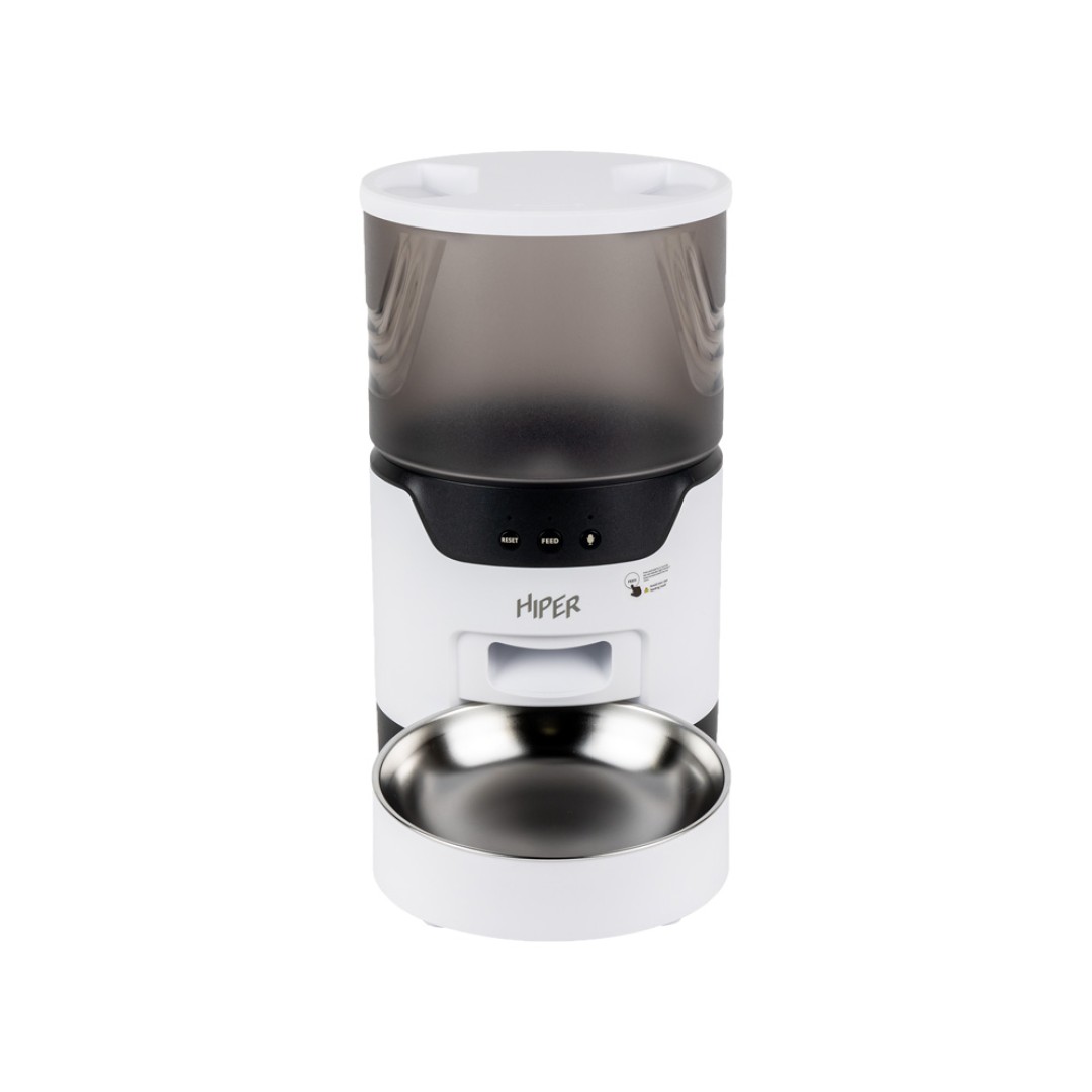 Умная Wi-Fi кормушка «IoT Pet Feeder», 3000 мл, белый/черный