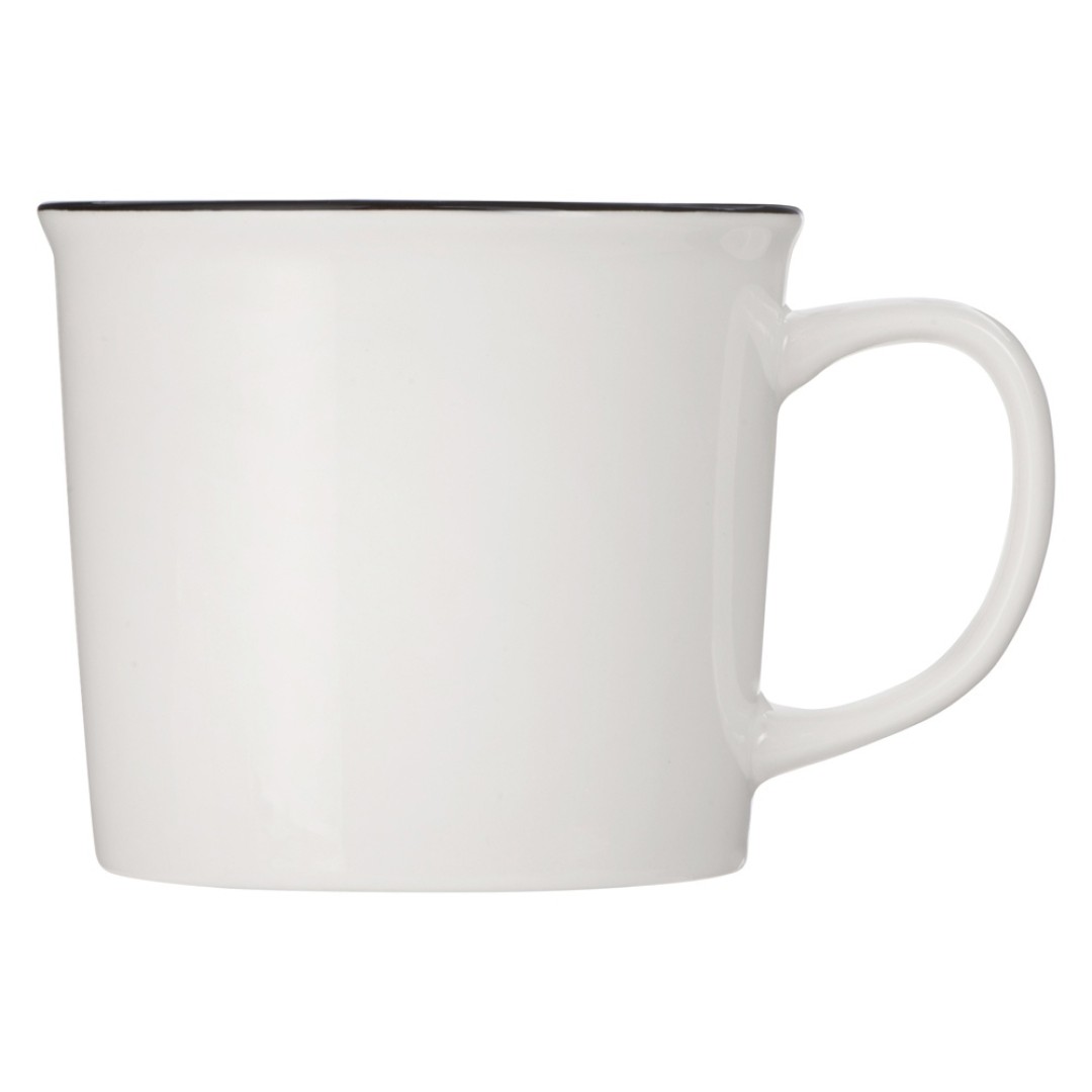 Кружка "Nancy Line", белый/черный