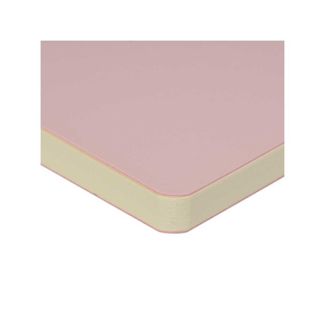 Скетчбук "Sketch & Art" в мягком переплете 179х250 мм, 80 л. бежевой бумаги 100 гр.,  розовый