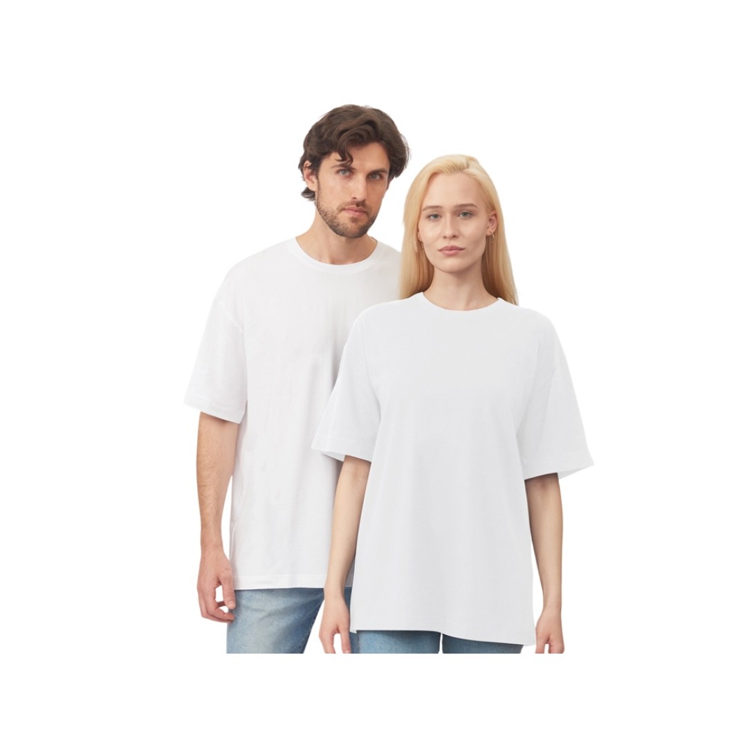 Футболка оверсайз «Vienna» унисекс , белый