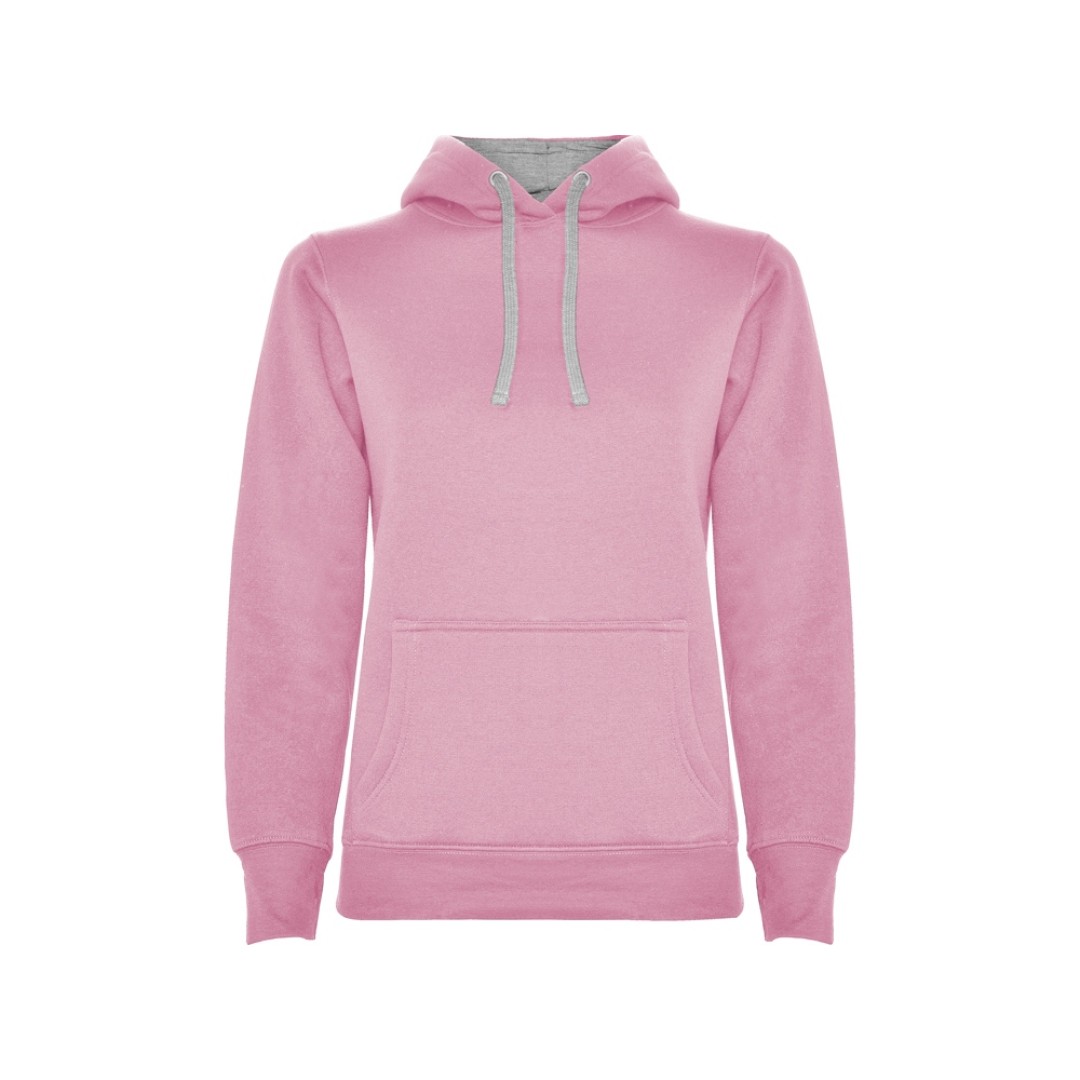 Толстовка с капюшоном "Urban" женская, светло-розовый