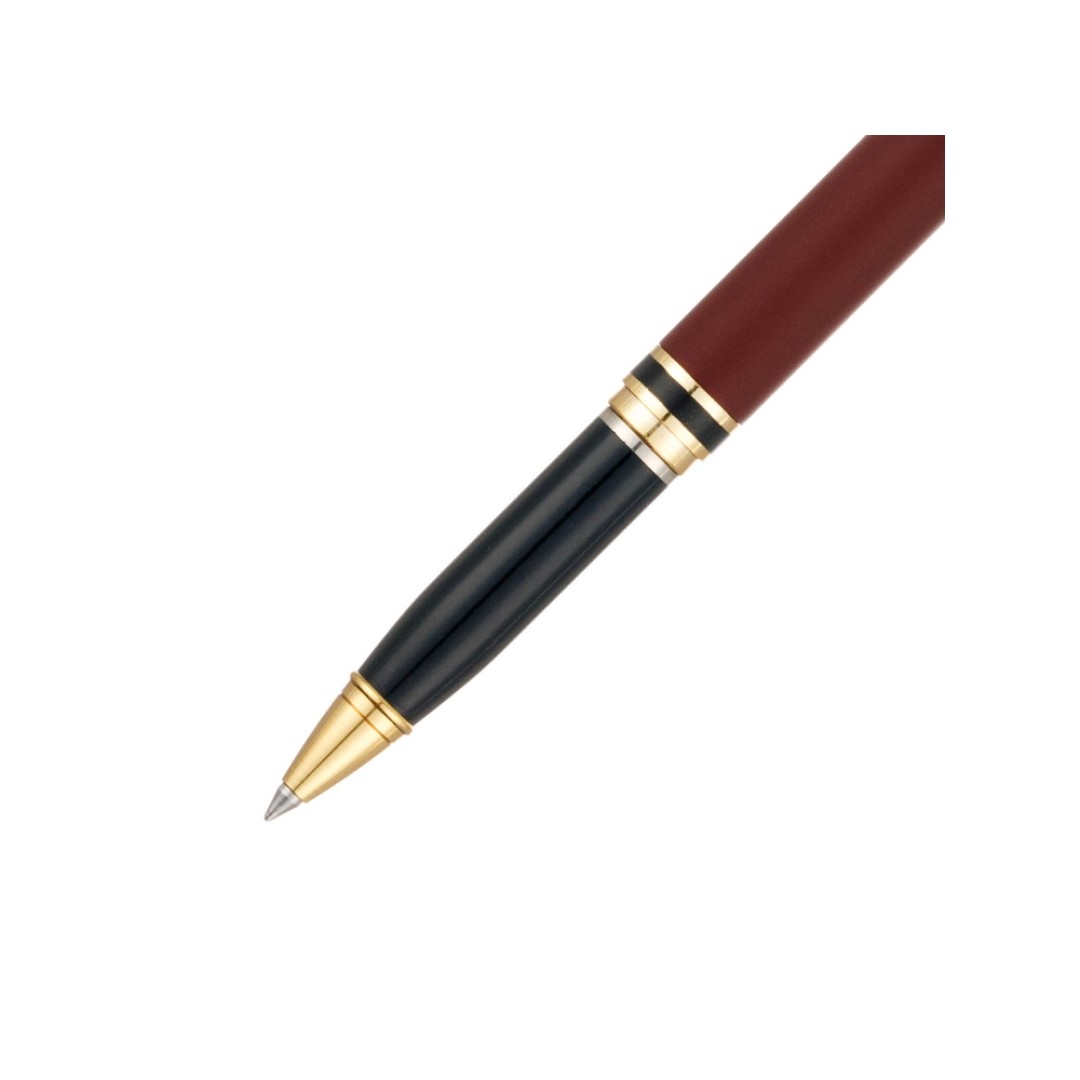 Ручка 2 в 1 шариковая и перьевая Pierre Cardin COMBI PEN, цвет - терракотовый. Упаковка Е
