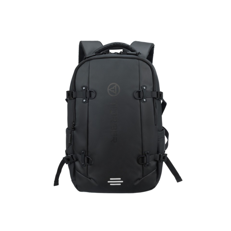 Рюкзак спортивный TORBER Xtreme 18", чёрный, 31 х 12 х 46 см, 17л
