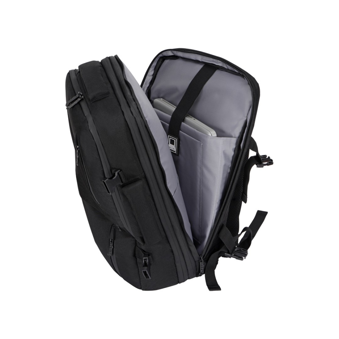 Водостойкий рюкзак-трансформер Convert для ноутбука 15", черный