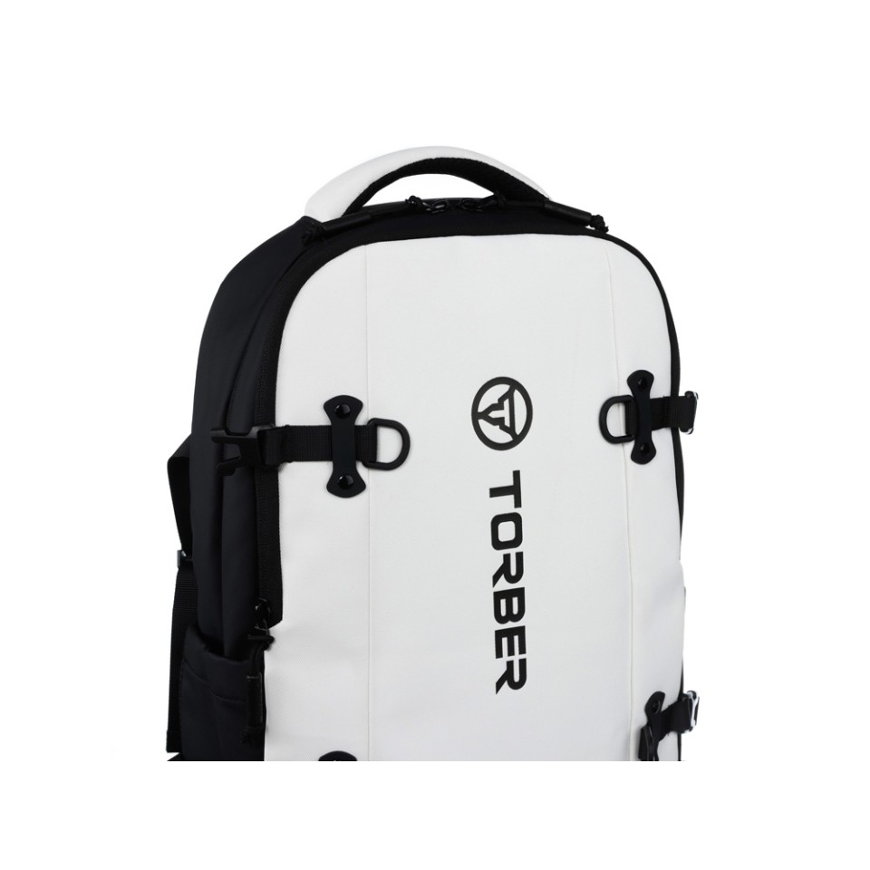 Рюкзак спортивный TORBER Xtreme 18", белый/чёрный, 31 х 12 х 46 см, 17л