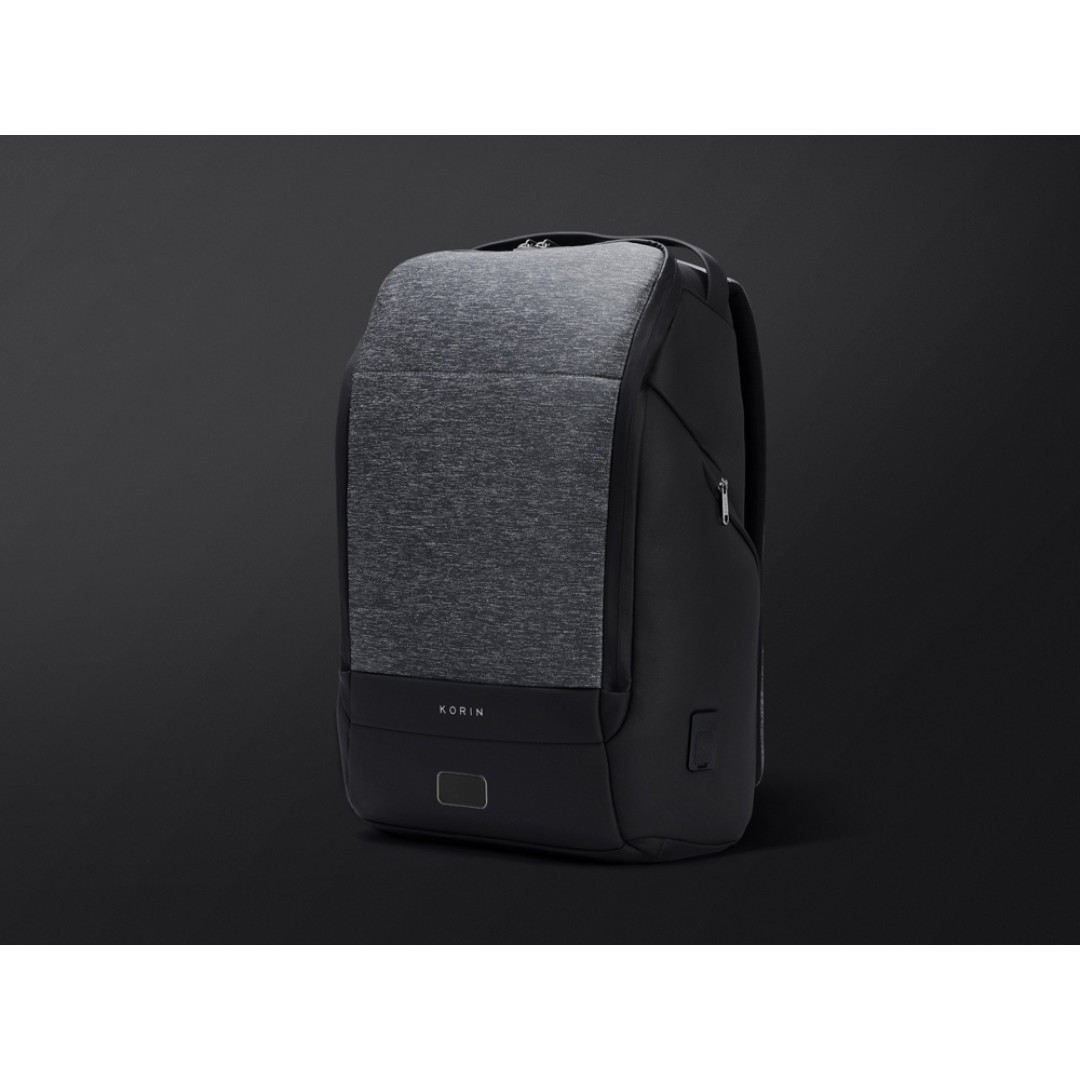 Антикражный рюкзак FlexPackPro для ноутбука 15.6", серый/черный