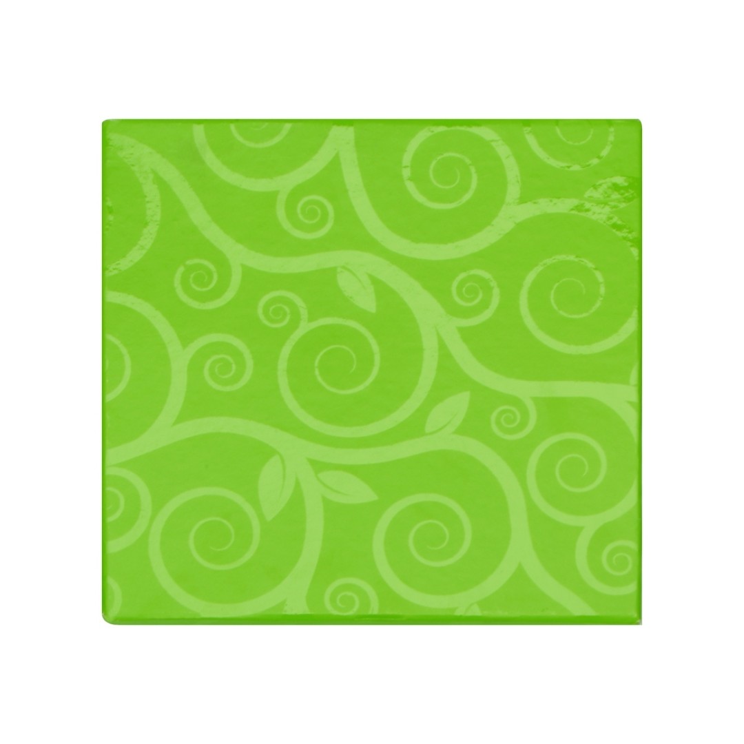 Подарочная коробка "Древо жизни", зеленое яблоко