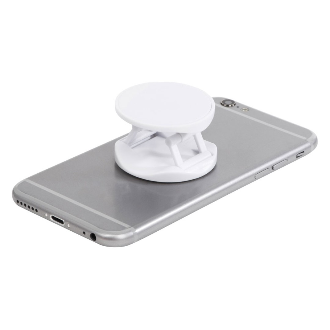 Держатель для телефона с отверстием для пальца «Pop Flex», белый