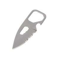 Мультиинструмент с ножом и вилкой "Hungry", черный