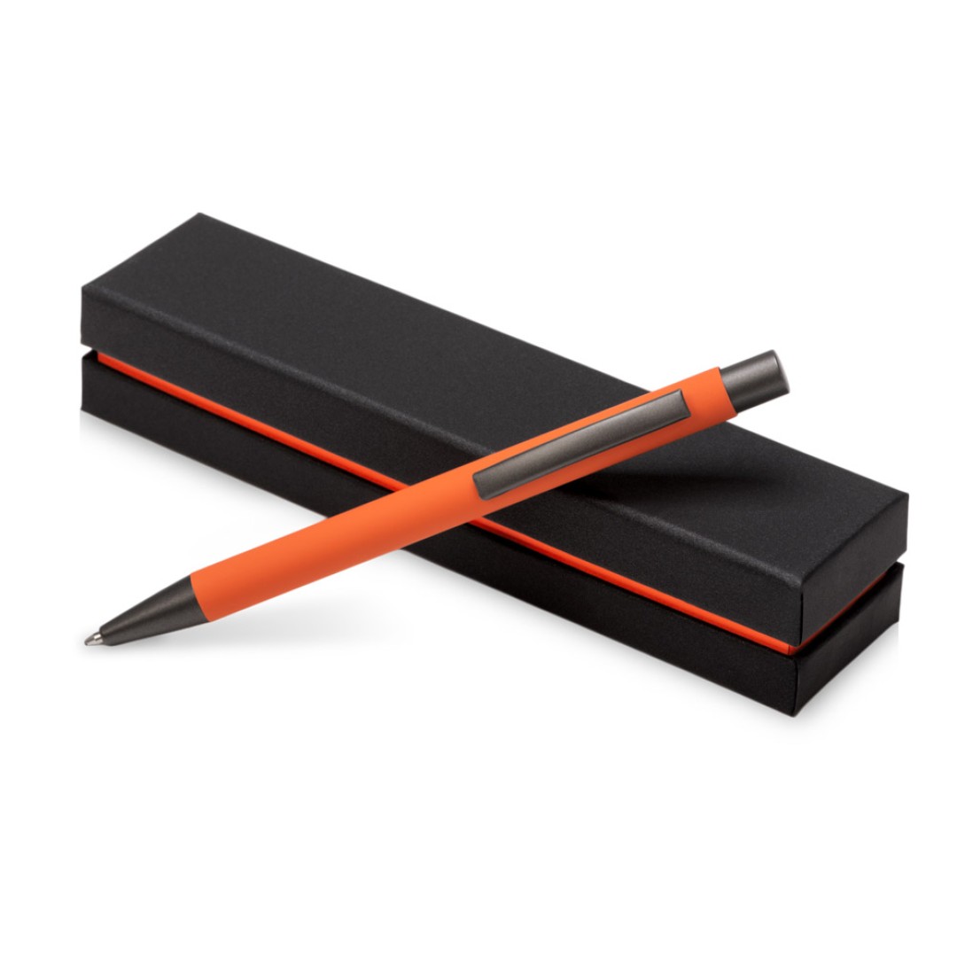 Ручка в футляре "Tender Bloom", оранжевый