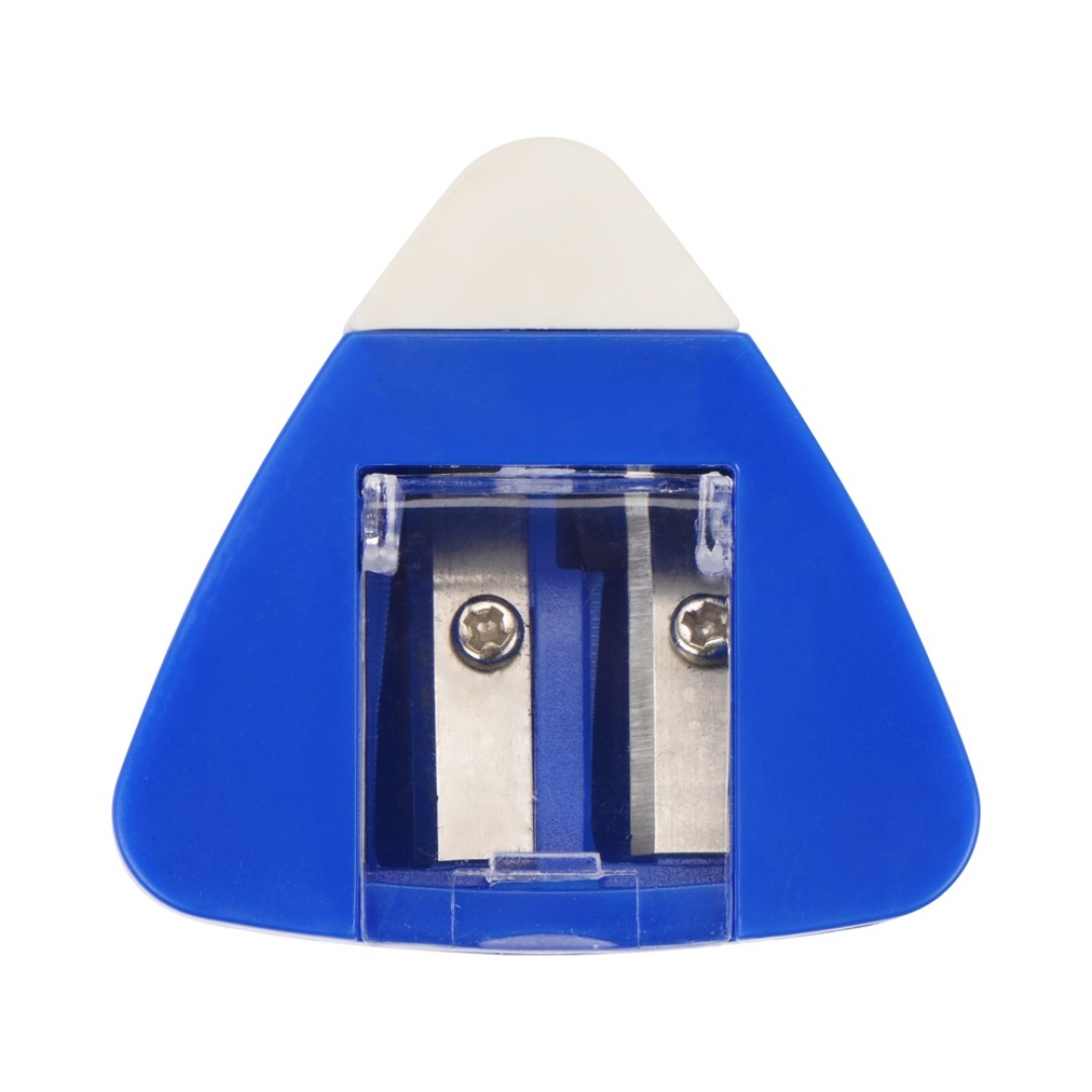 Точилка с ластиком "Easy duo", синий