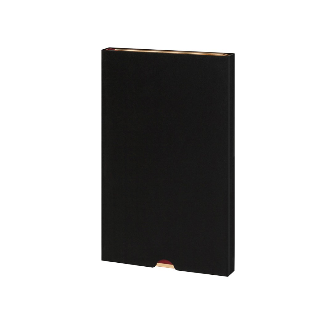 Ежедневник А5 недатированный «Chelsea», коричневый (золотистый кант и срез)