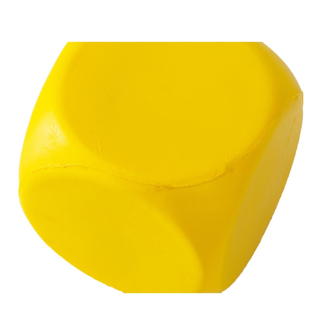 Антистресс "Кубик", желтый